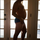 Illustration for article titled This Mans Wife Refused to Pose for Pregnancy Pics, So He Did Instead